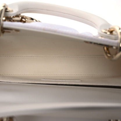 Christian Dior Macrocannage Technical Fabric Lady D-Joy White 5 of 18