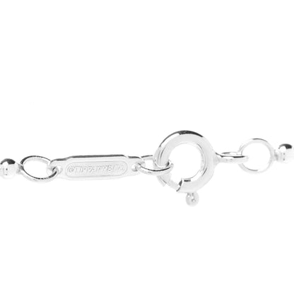 Tiffany Sterling Silver 2mm Beaded Chain Necklace 24" 5 of 6