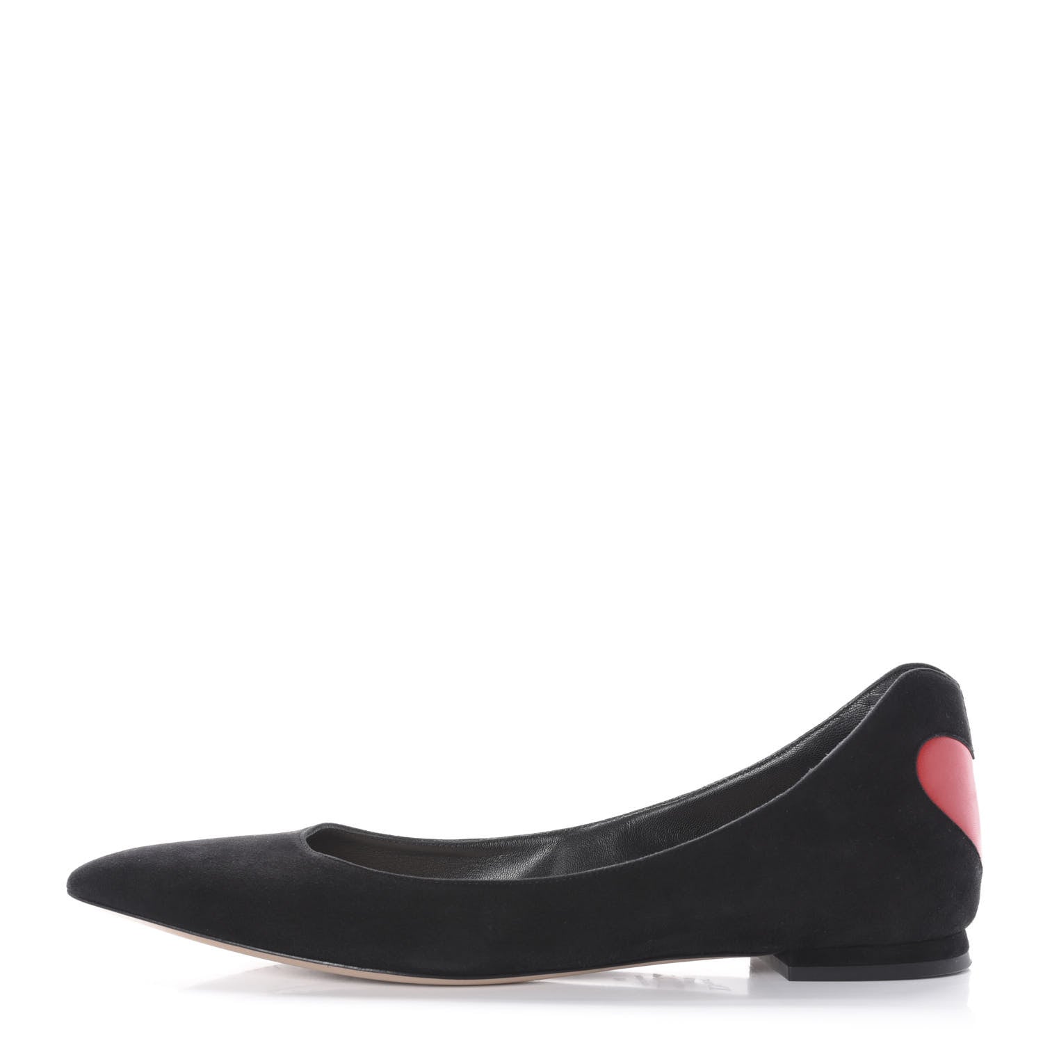 Christian Dior Suede Dior Amour Ballet Flats 41 Black 1 of 9