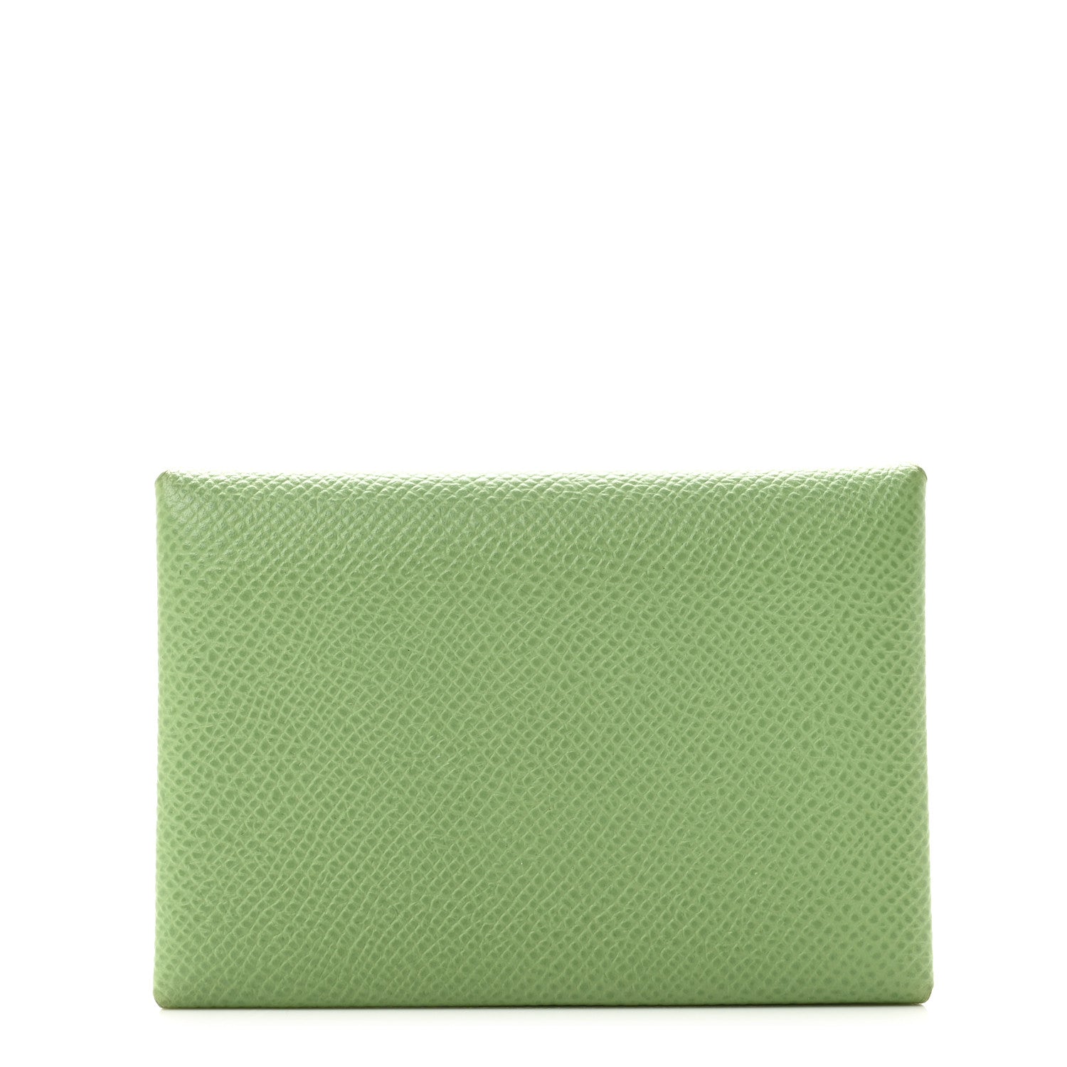 Hermes Epsom Calvi Duo Card Case Vert Yucca 1 of 11