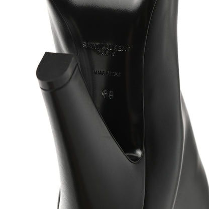 Saint Laurent Vanity Softy Calfskin 68 Tube 110 Boots 39 Black 6 of 7