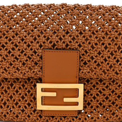 Fendi Crochet Baguette Caramello 14 of 18