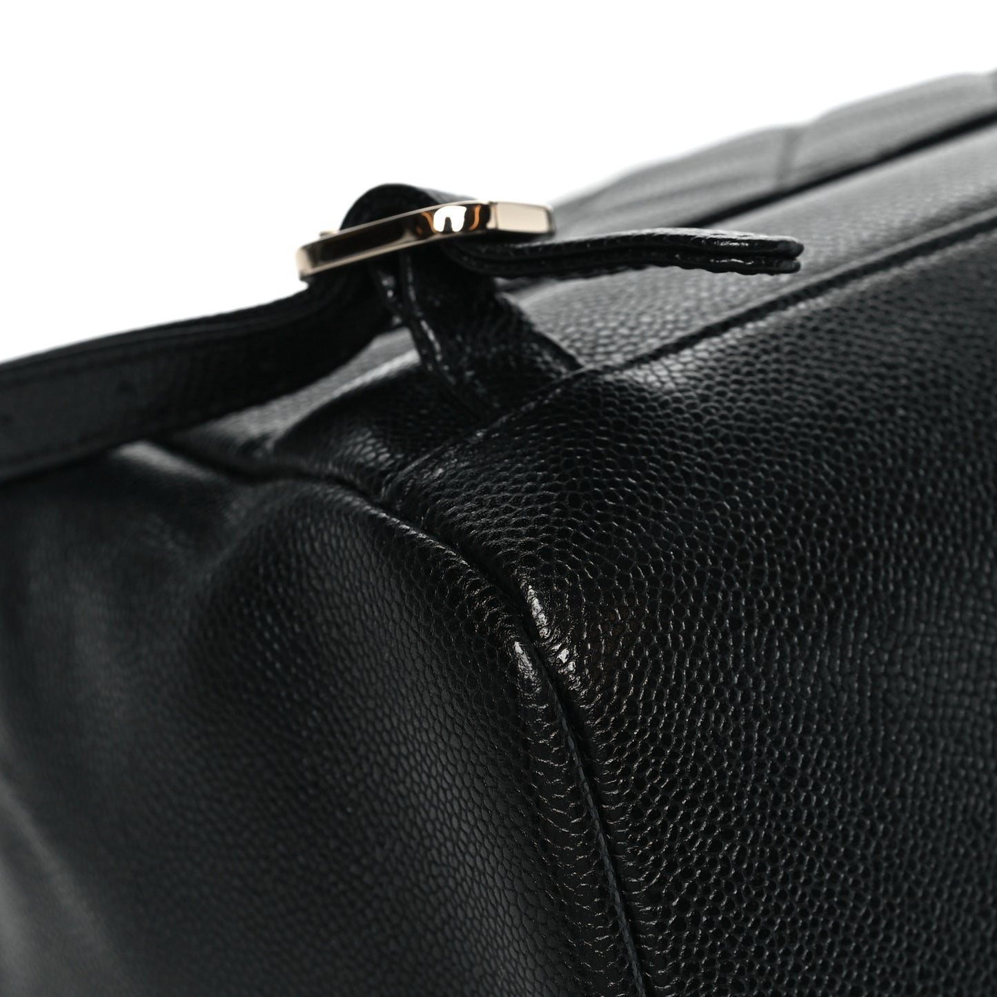 Caviar Quilted Business Affinity Backpack Black