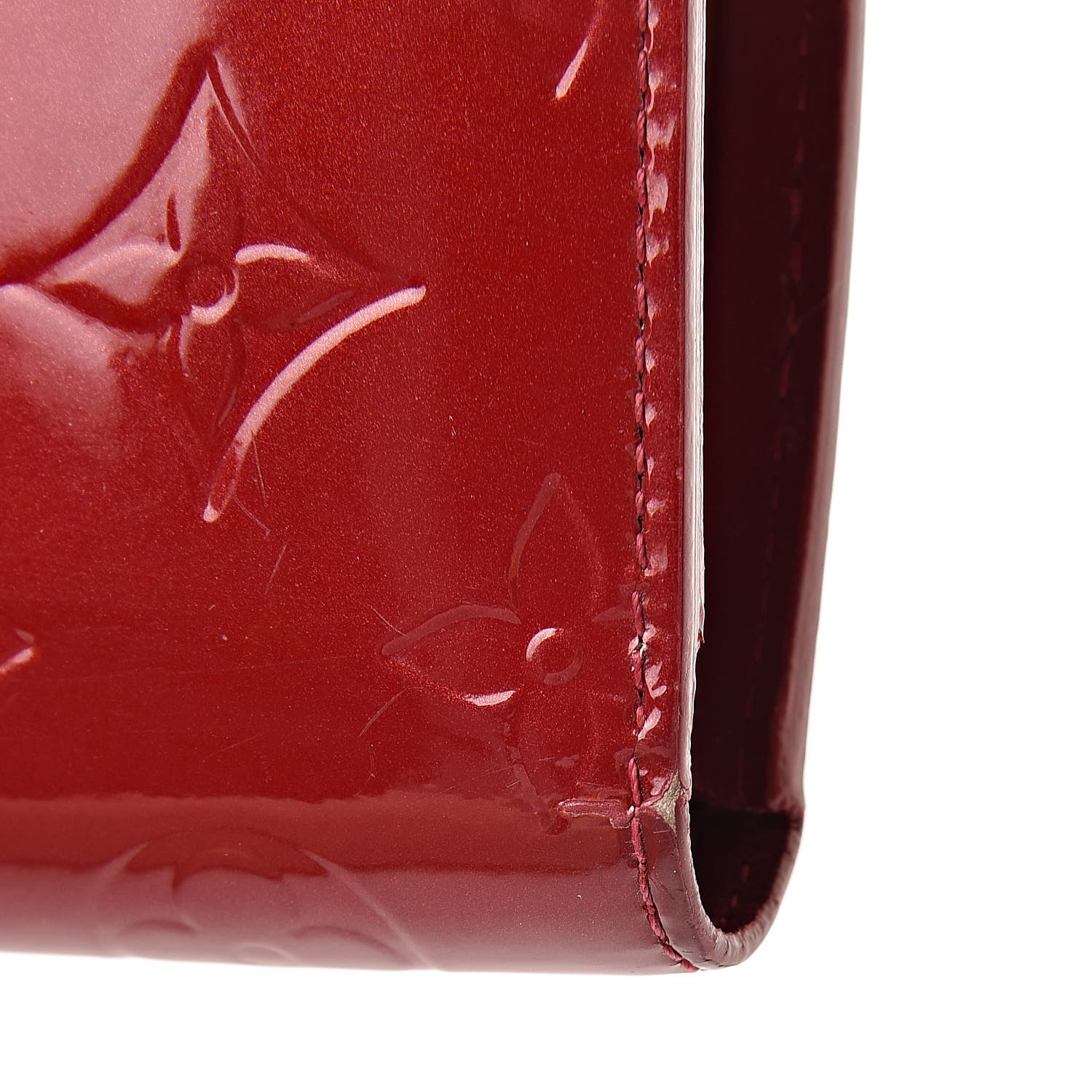 Louis Vuitton Vernis French Purse Wallet Pomme d'Amour 12 of 13