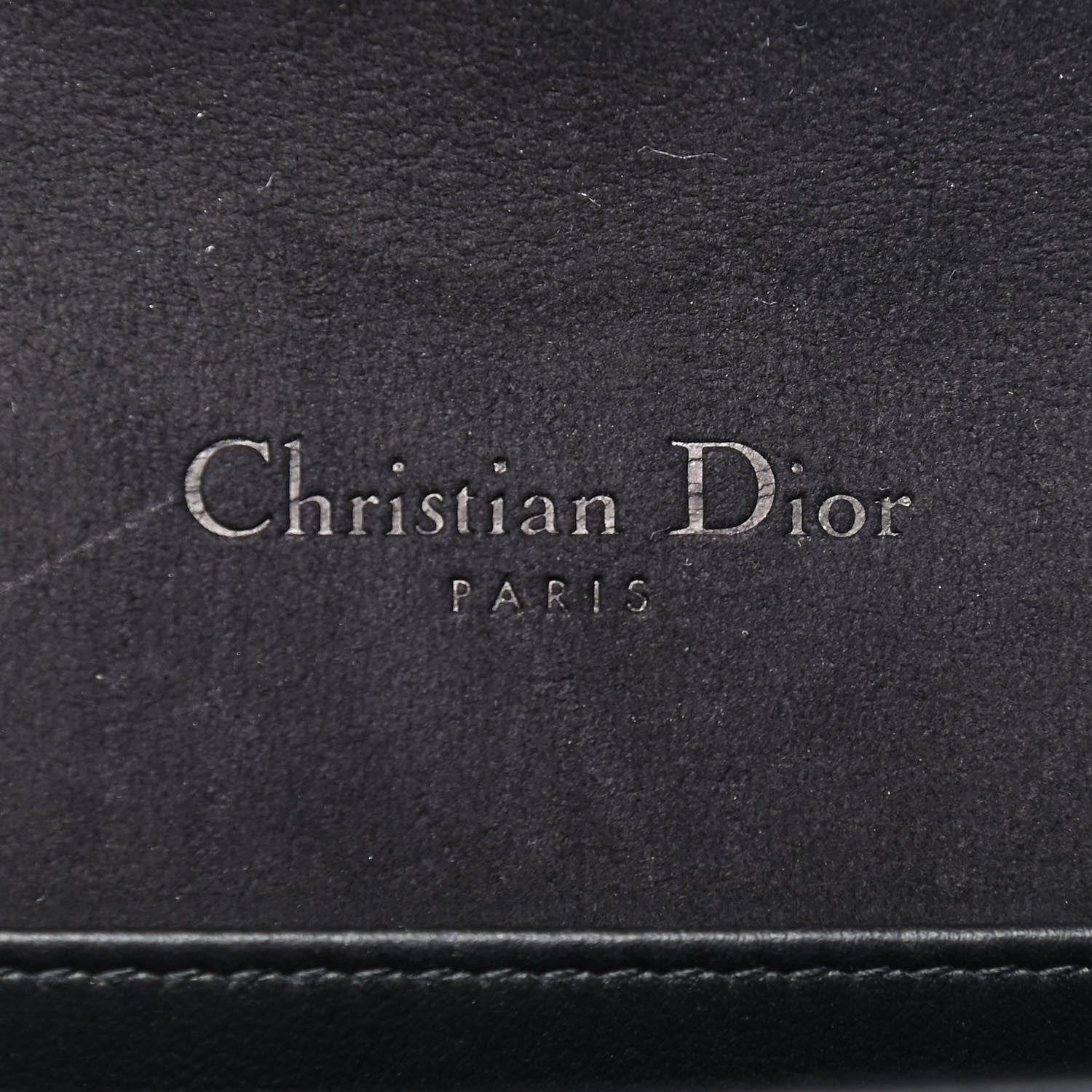 Christian Dior Calfskin Toile de Jouy Carnivora Wallet On Chain Pouch White 6 of 8