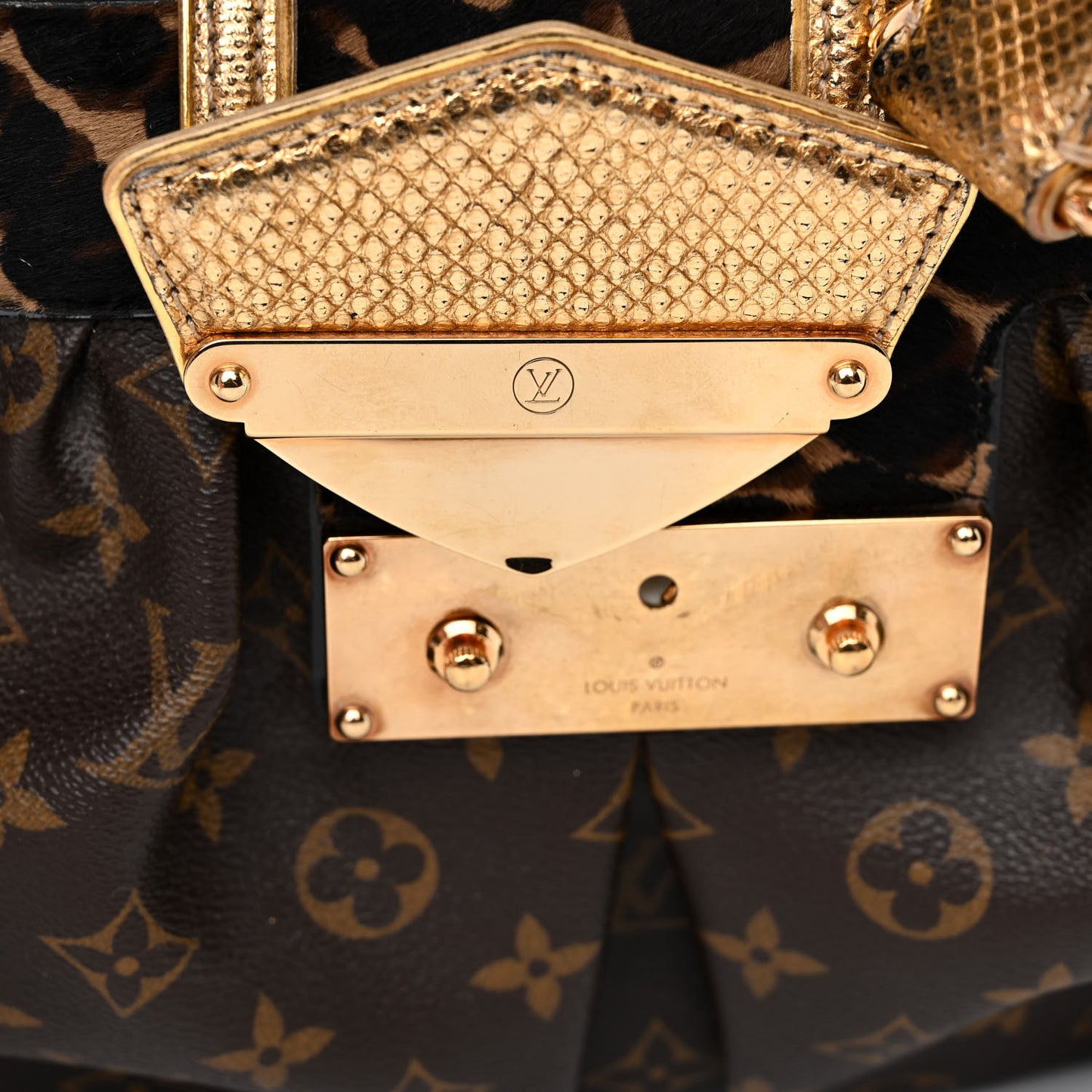Monogram Leopard Polly