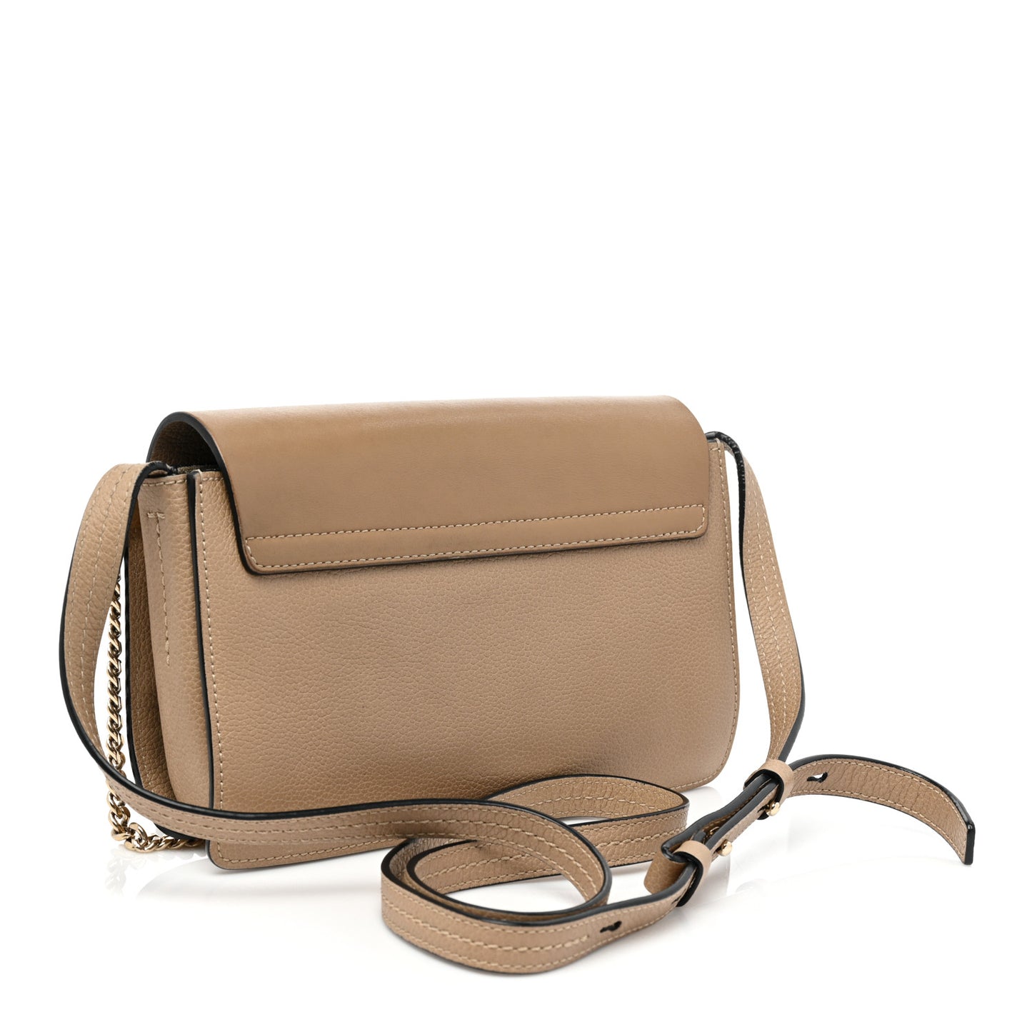 Calfskin Small Faye Shoulder Bag Blush