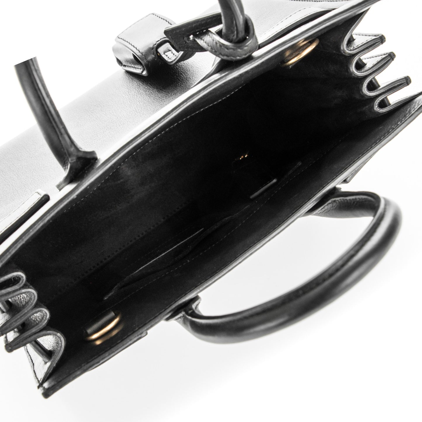 Calfskin Nano Sac de Jour Black
