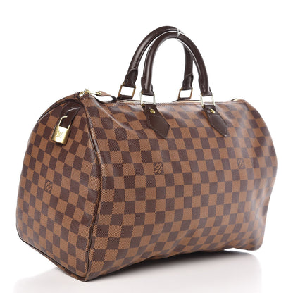 Louis Vuitton Damier Ebene Speedy 35 3 of 7
