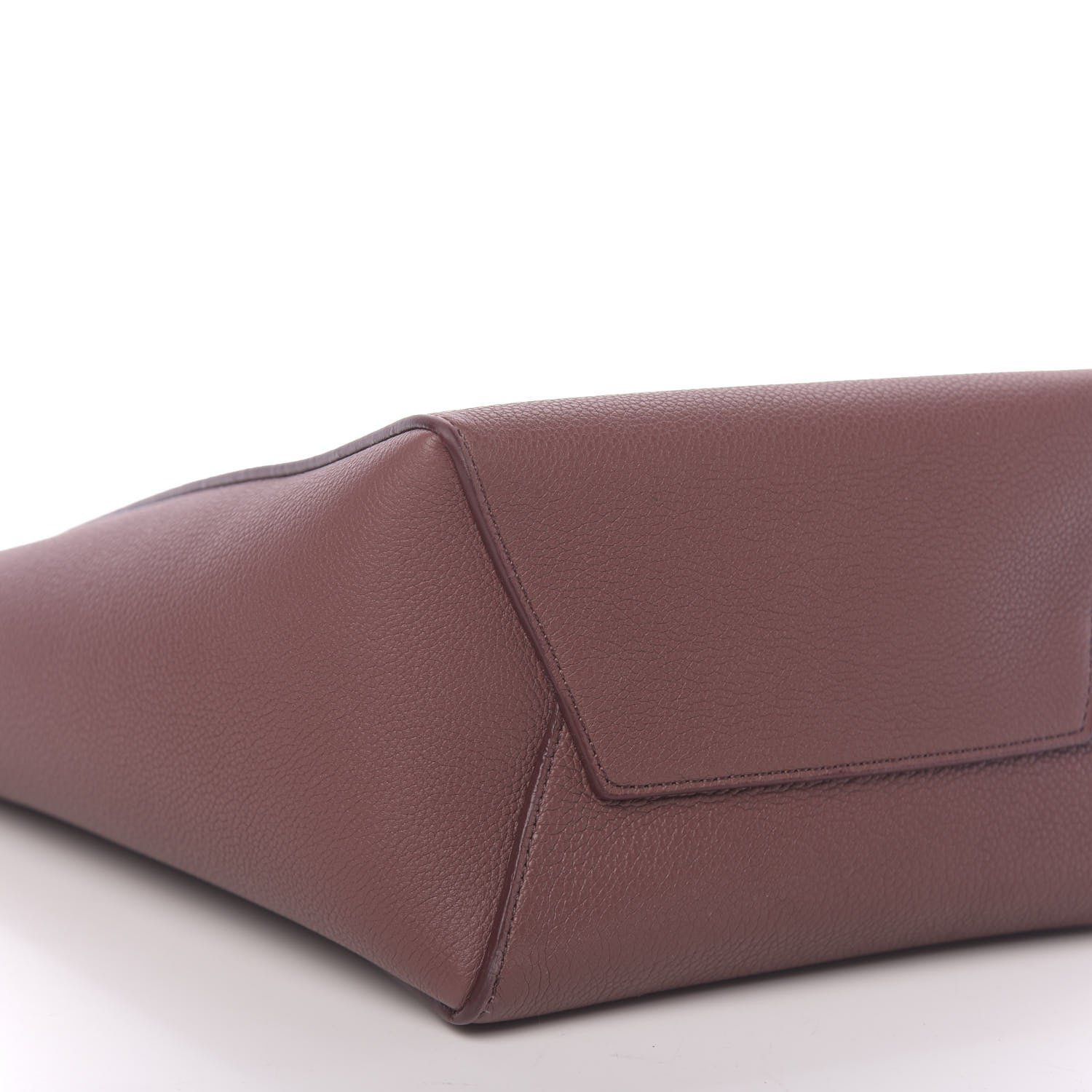 Celine Soft Grained Calfskin Small Sangle Bucket Bag Burgundy 8 of 9