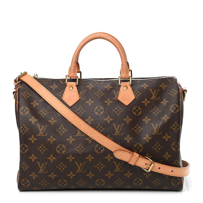 Louis Vuitton Monogram Speedy Bandouliere 35 1 of 25