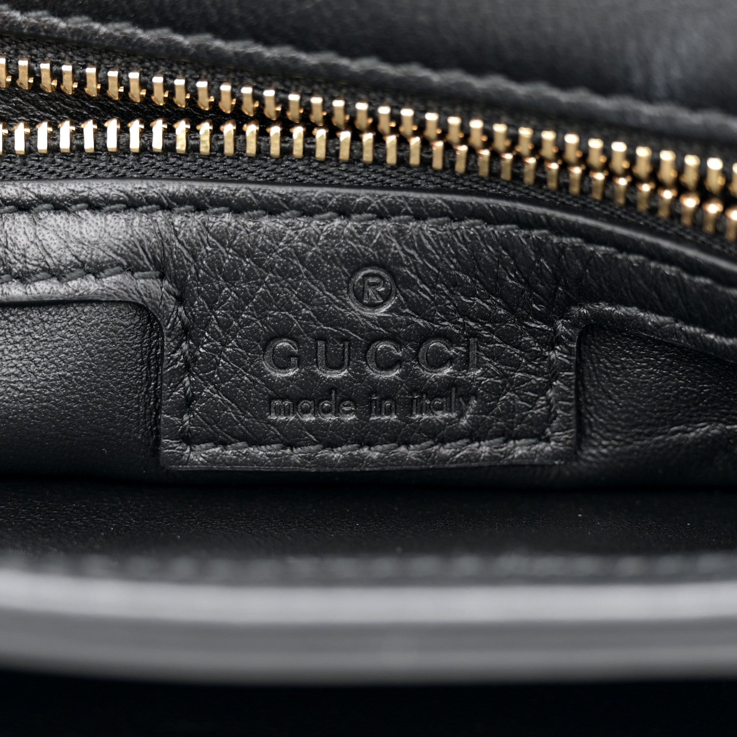 Gucci Roxy Calfskin Web Medium Studded Blondie Shoulder Flap Bag Black 6 of 12