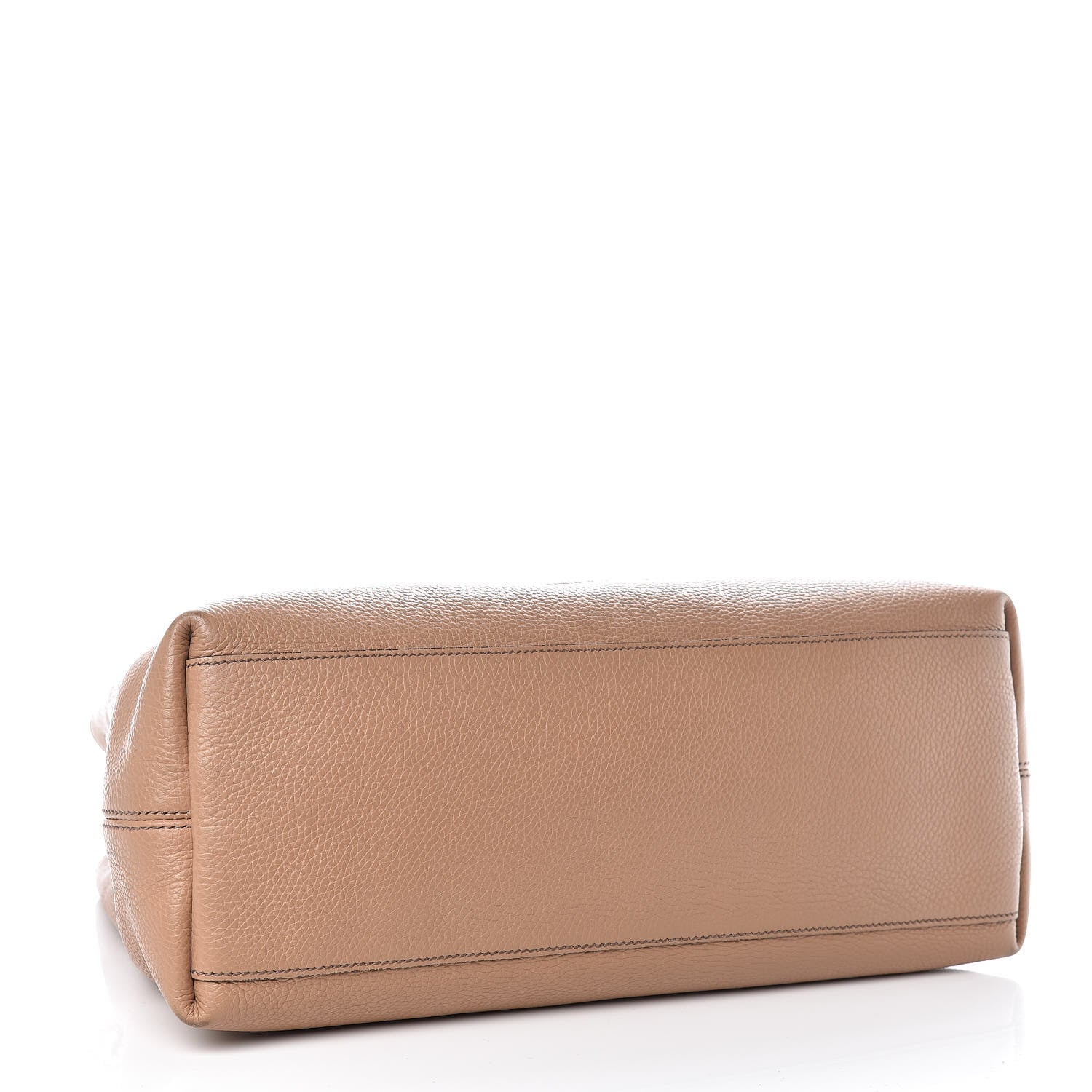 Gucci Pebbled Calfskin Medium Soho Chain Shoulder Bag Camelia 4 of 11