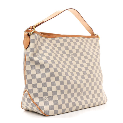 Louis Vuitton Damier Azur Delightful MM Pink 3 of 10