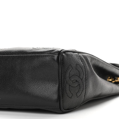 Chanel Caviar Flap Shoulder Bag Black 8 of 8