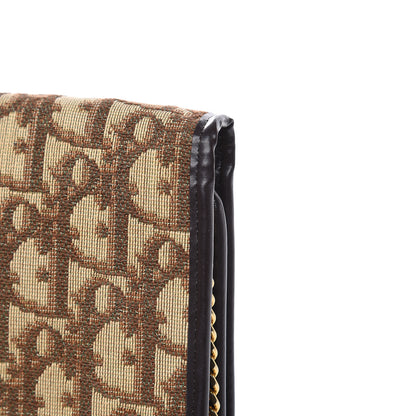 Christian Dior Monogram Chain Flap Brown 8 of 12