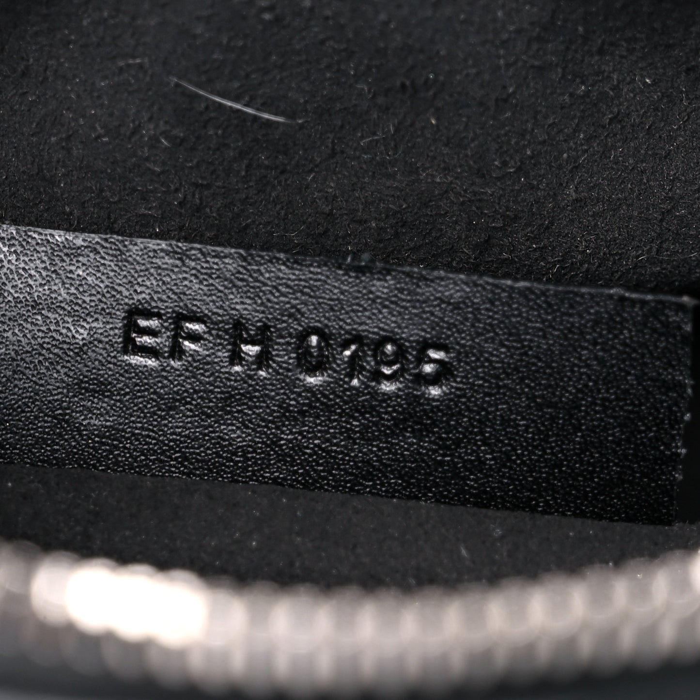 Calfskin Star Micro Lucrezia Black Silver