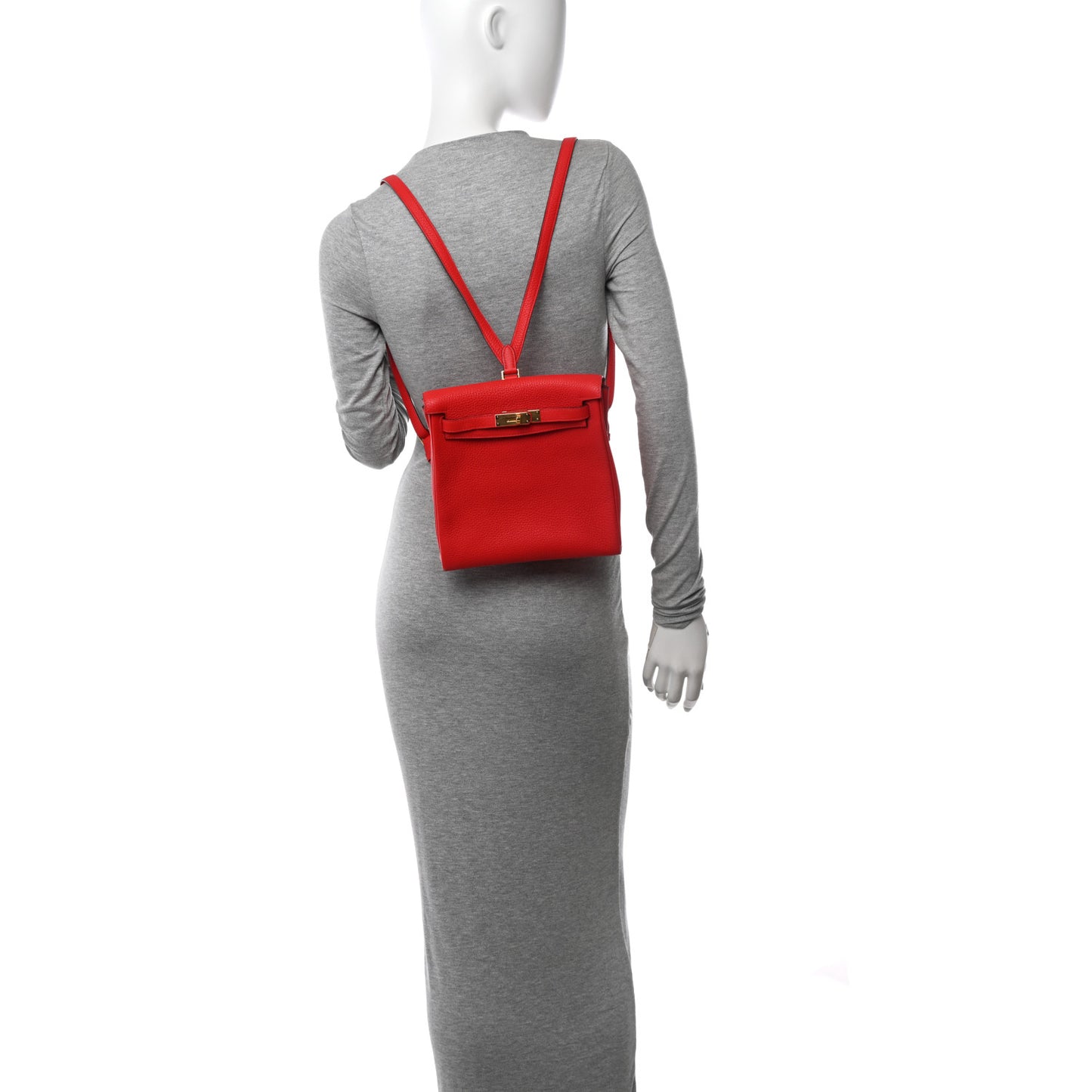 Taurillon Clemence Kelly Ado Backpack Rouge De Coeur