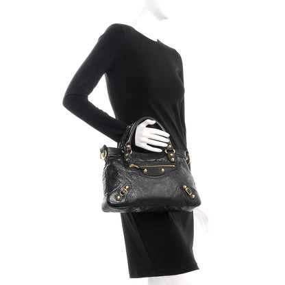 Balenciaga Agneau Giant 12 Gold Hardware Town Black 3 of 8