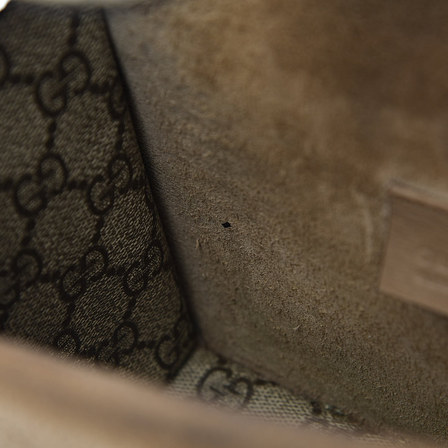 GG Supreme Monogram Mini Dionysus Shoulder Bag Taupe