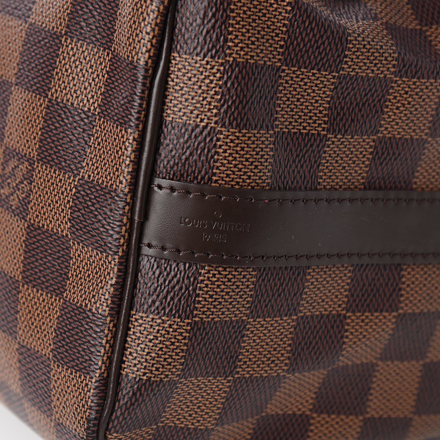 Louis Vuitton Damier Ebene Speedy Bandouliere 25 5 of 10