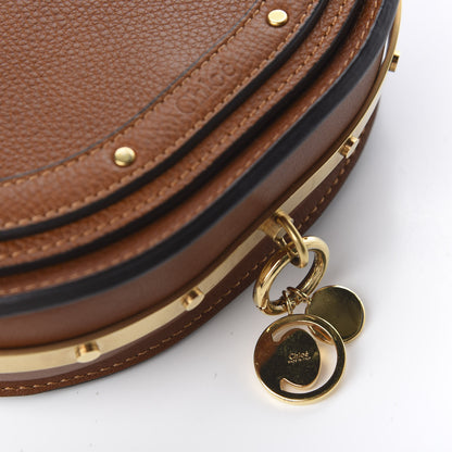 Chloe Calfskin Small Nile Bracelet Minaudiere Bag Caramel 14 of 14