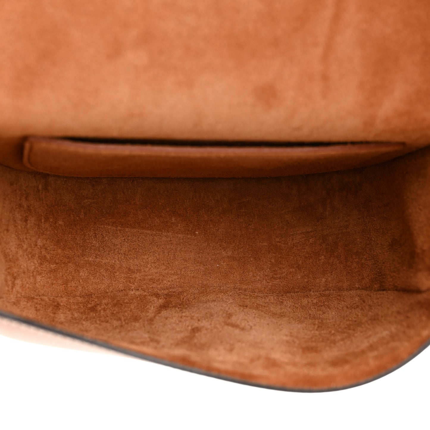 Smooth Calfskin Cuir Triomphe Folco Crossbody Bag Tan