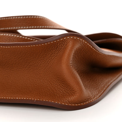Hermes Barenia Faubourg Halzan 25 Fauve 10 of 12