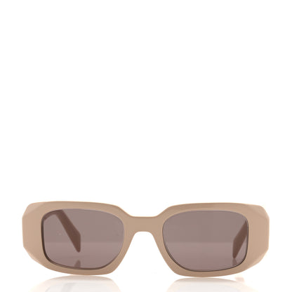 Prada Acetate Symbole Sunglasses SPR 17W Plum Beige 2 of 8