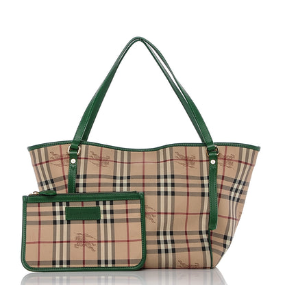 Burberry Haymarket Check Small Canterbury Tote Pine 3 of 8
