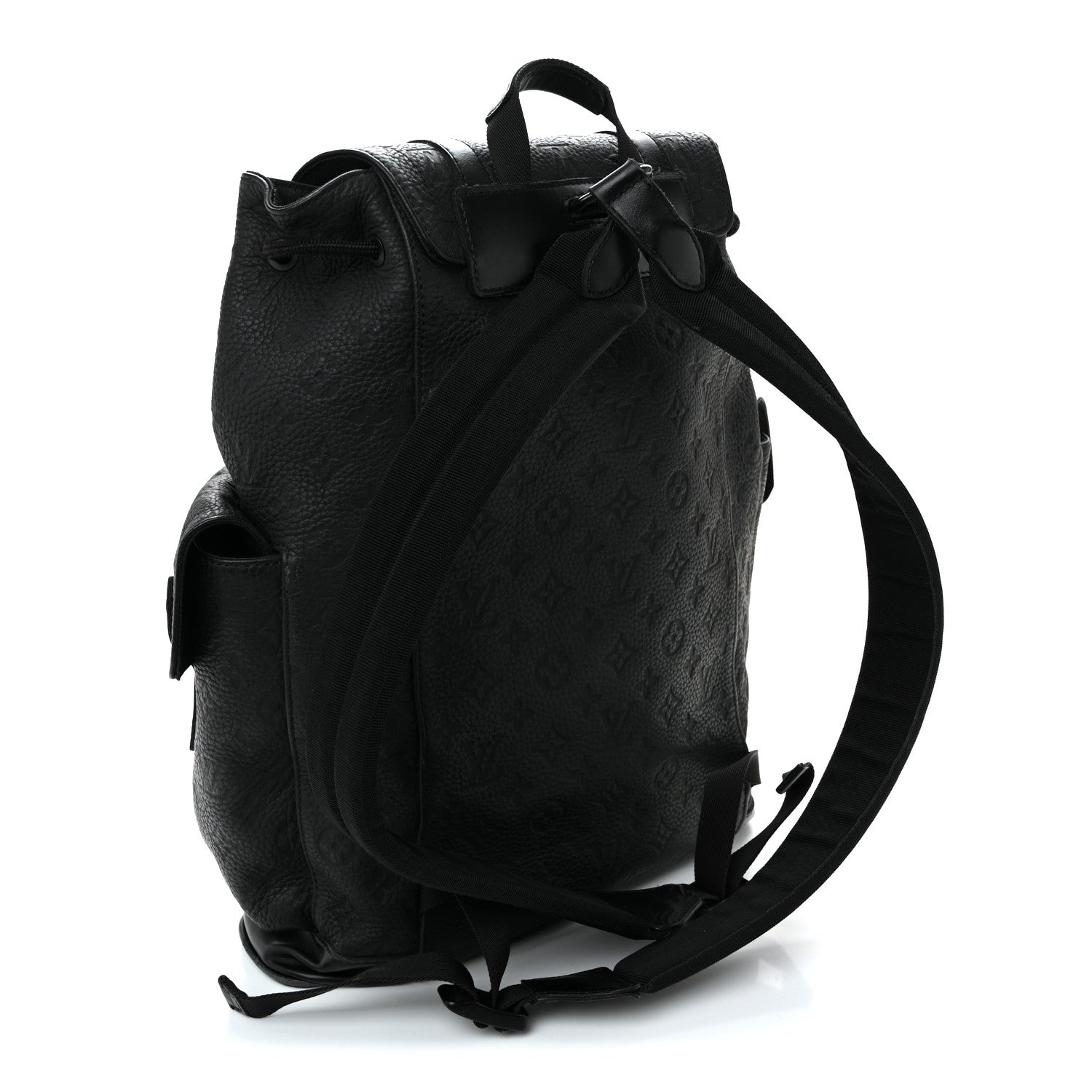 Louis Vuitton Taurillon Monogram Christopher PM Backpack Black 3 of 11