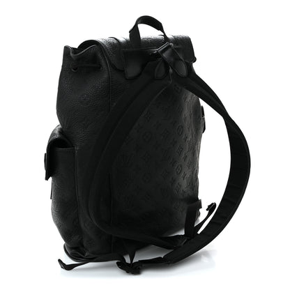 Louis Vuitton Taurillon Monogram Christopher PM Backpack Black 3 of 11