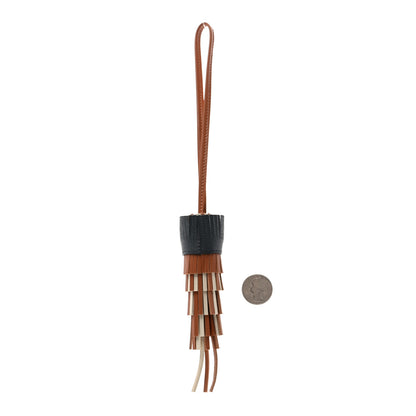 Hermes Milo Lambskin Epsom Chouette Bag Charm Gold Craie Misty White 2 of 5