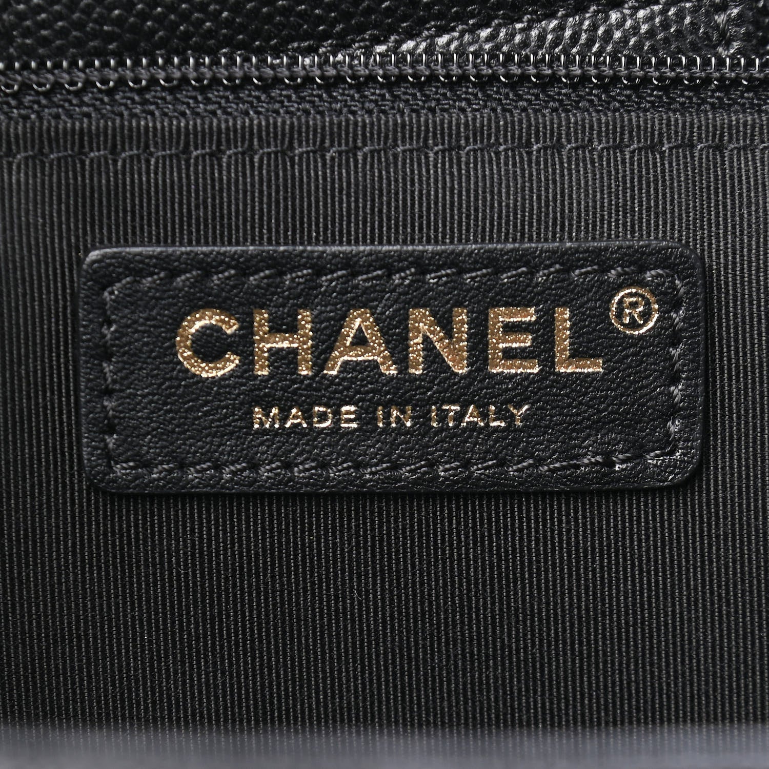 Chanel Caviar Quilted Large Shopping Tote Black 5 of 8