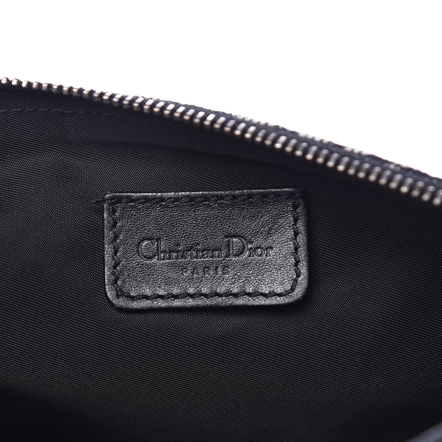 Monogram Mini Saddle Pochette Black