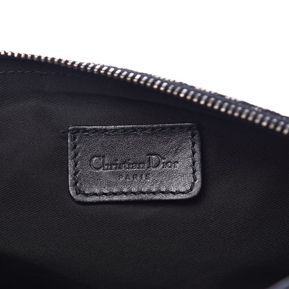 Christian Dior Monogram Mini Saddle Pochette Black 6 of 10