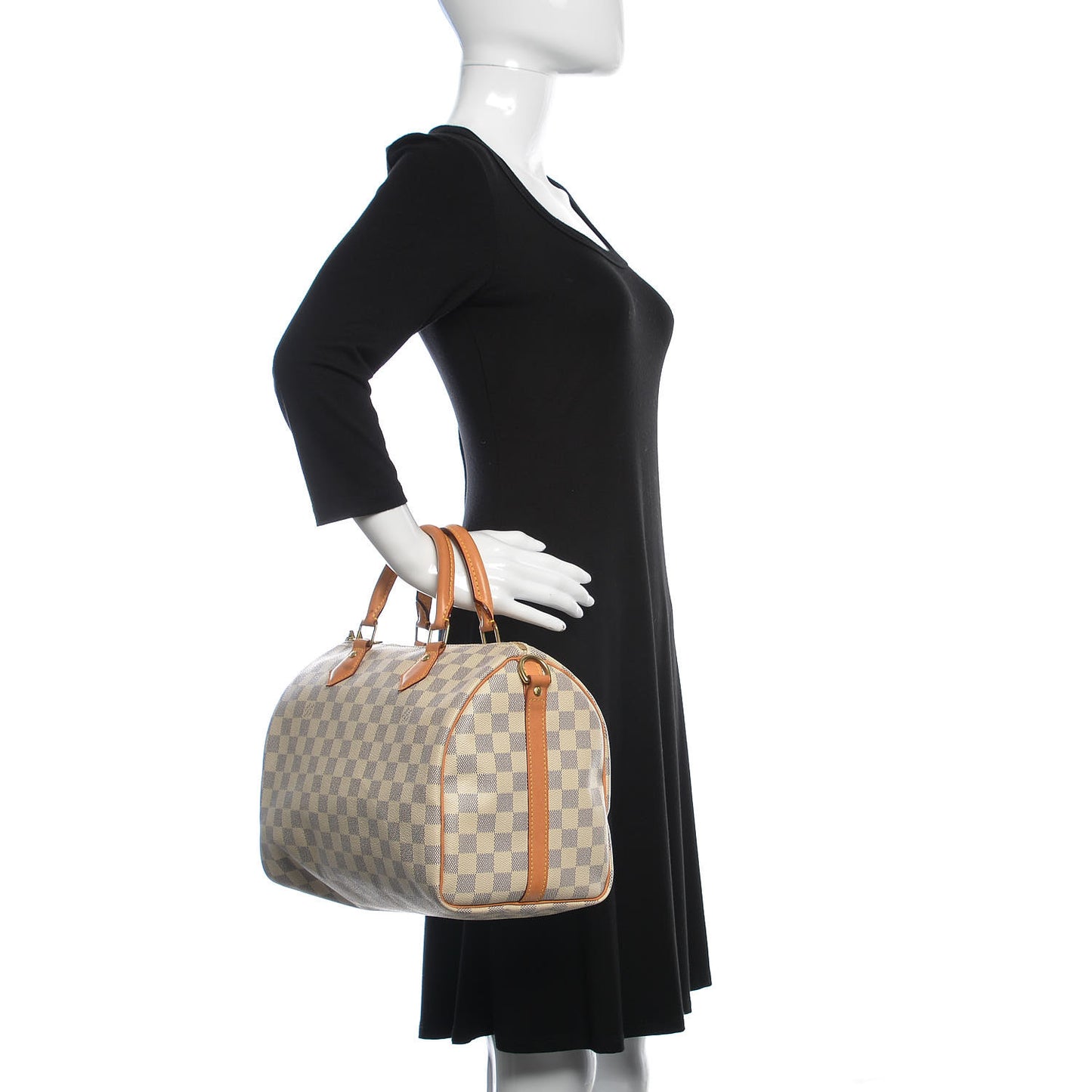 Damier Azur Speedy Bandouliere 30
