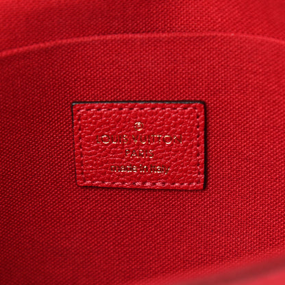 Louis Vuitton Empreinte Pochette Felicie Chain Wallet Scarlet 7 of 13