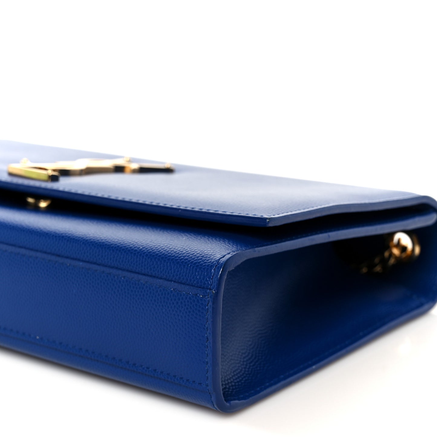 Grain De Poudre Medium Classic Monogram Kate Satchel Flash Blue