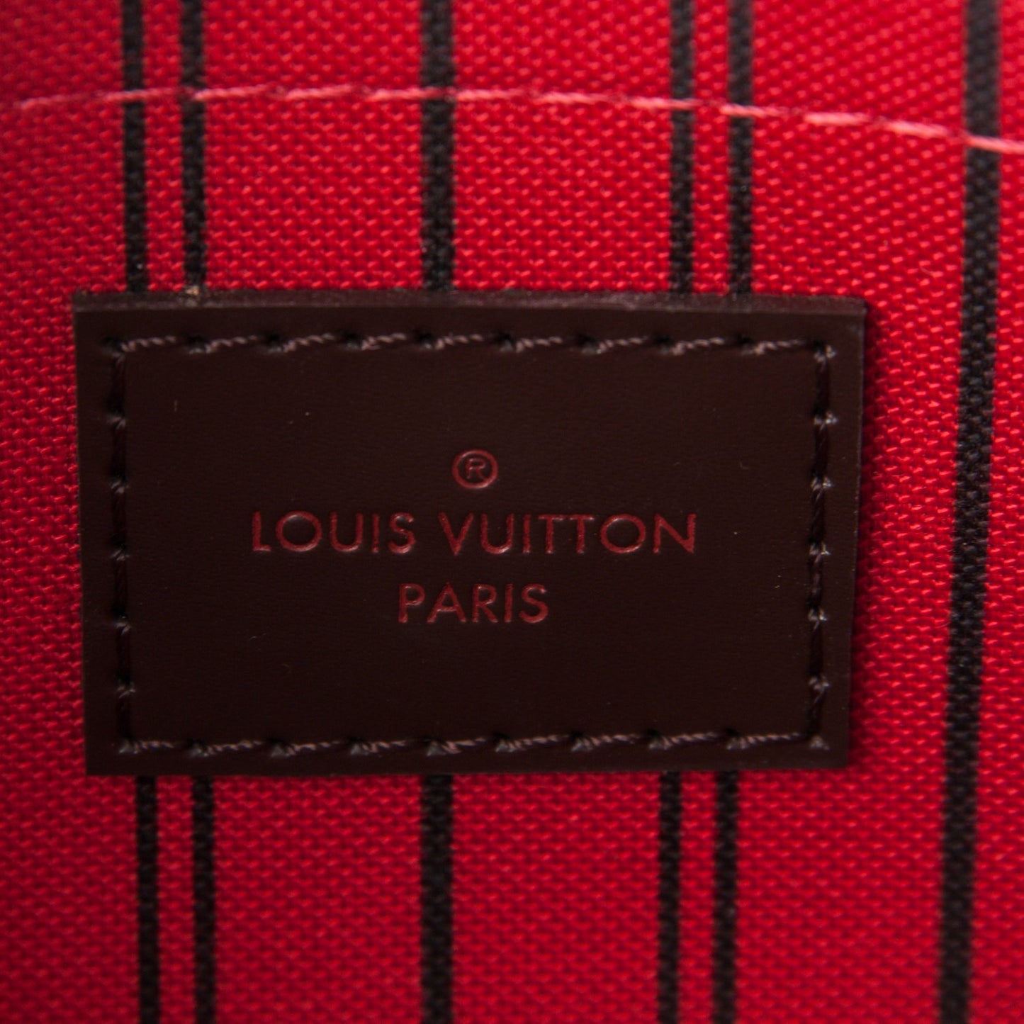 Damier Ebene Neverfull MM GM Pochette