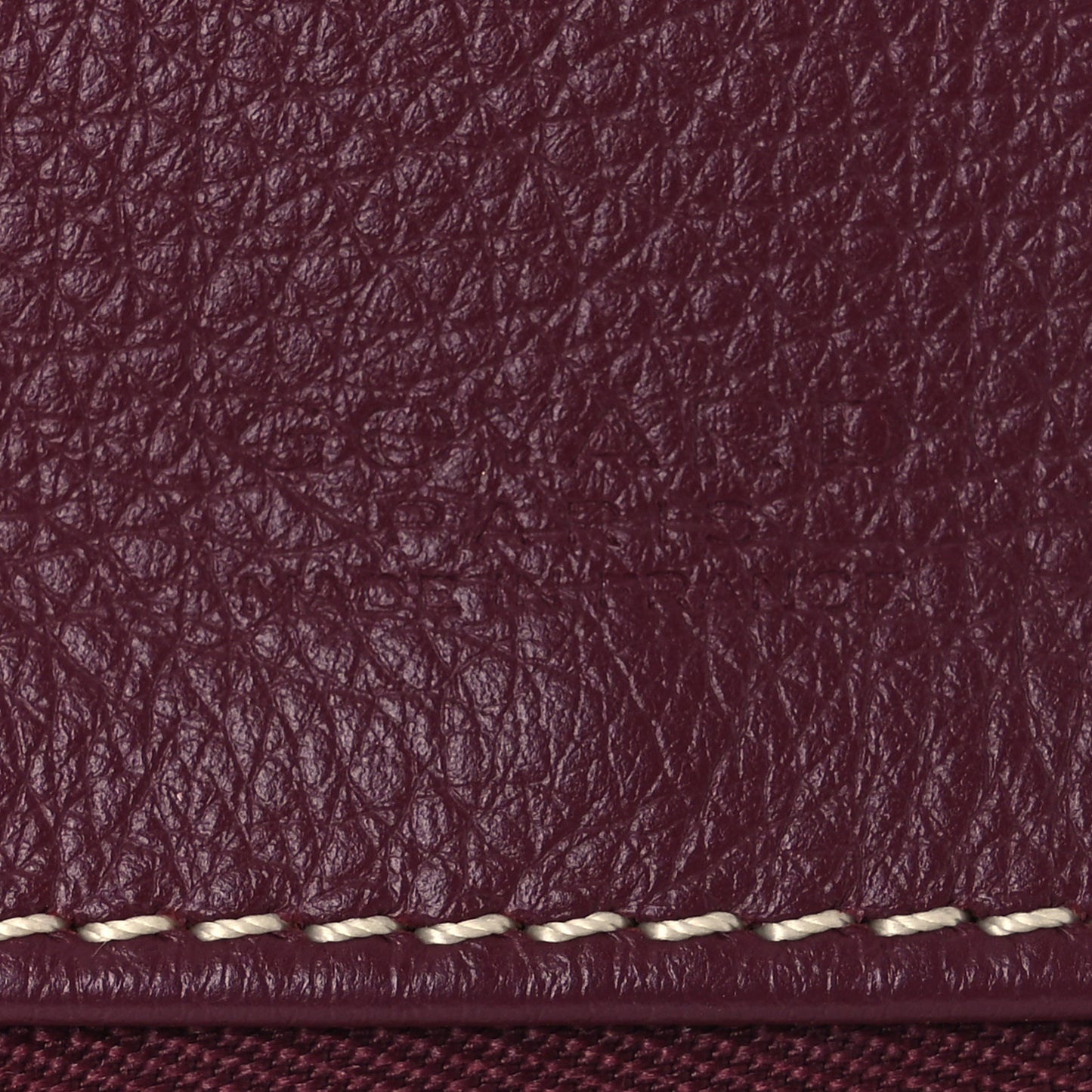 Goyardine Sainte Marie Soft Clutch Bordeaux