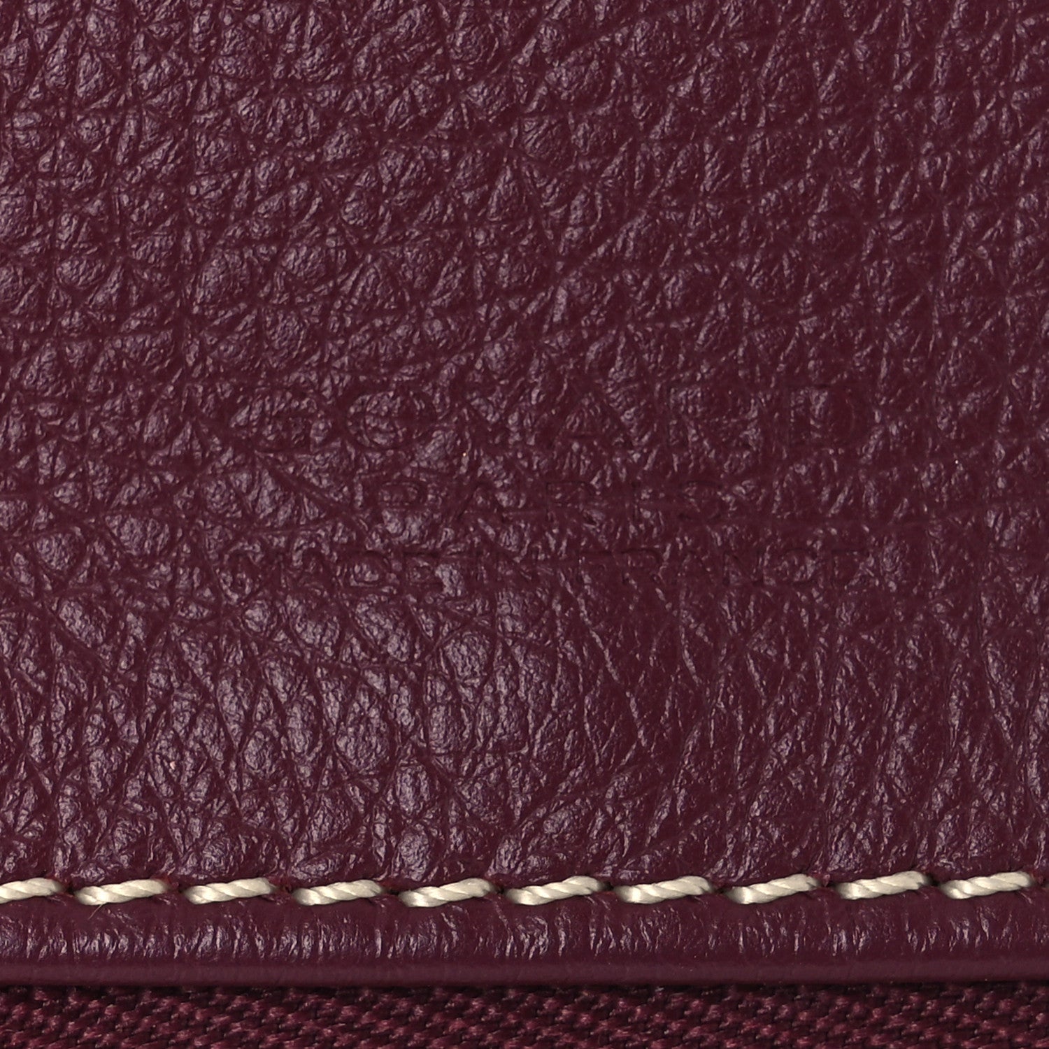 Goyard Goyardine Sainte Marie Soft Clutch Bordeaux 6 of 11