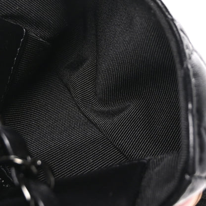 Chanel Lambskin Quilted Mini Chain Belt Bag So Black 4 of 10
