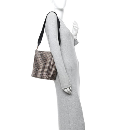 Celine Tweed Small Sangle Bucket Bag Beige 4 of 34