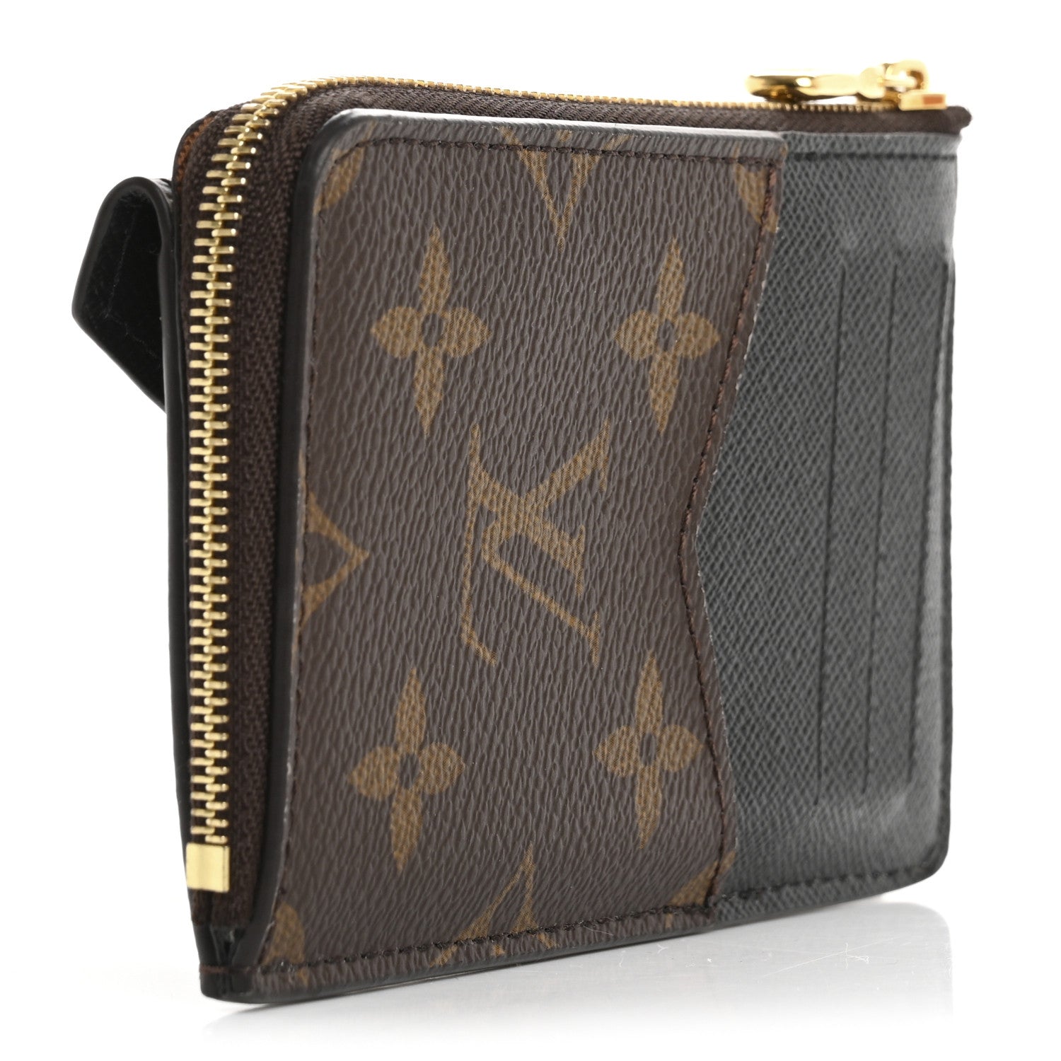 Louis Vuitton Monogram Recto Verso Card Holder Black 3 of 9