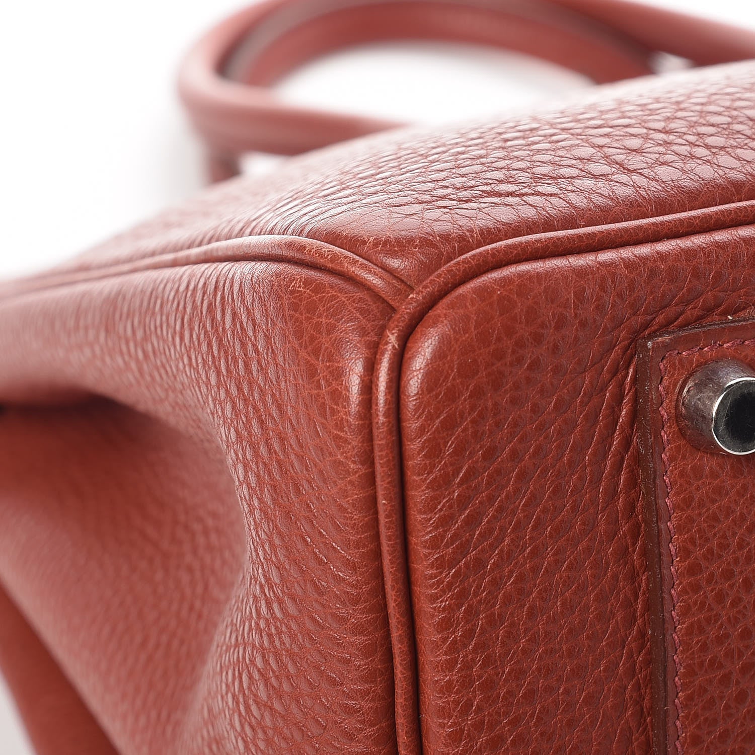 Hermes Togo Birkin 35 Brique 33 of 34
