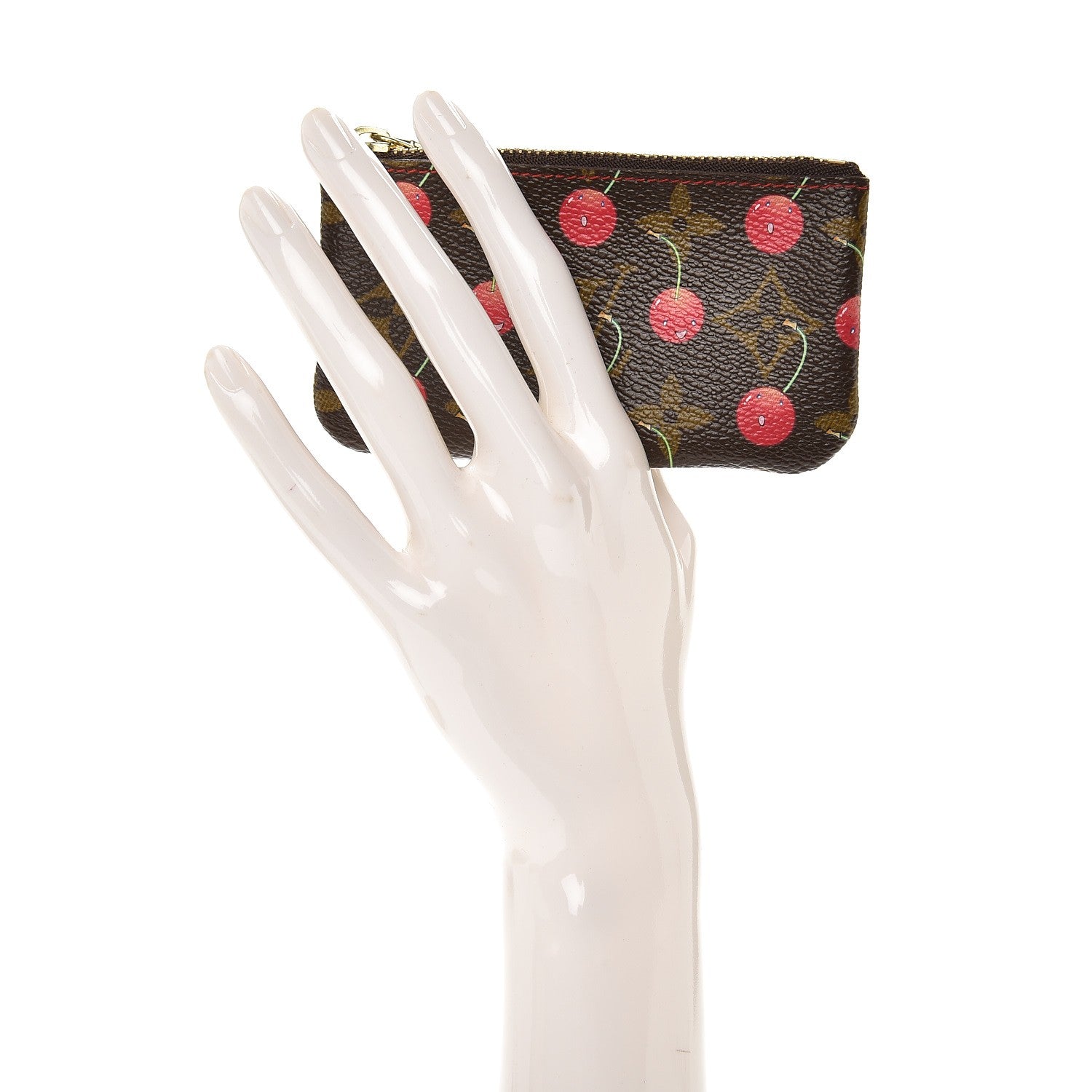 Louis Vuitton Monogram Cerises Key Pouch 2 of 7