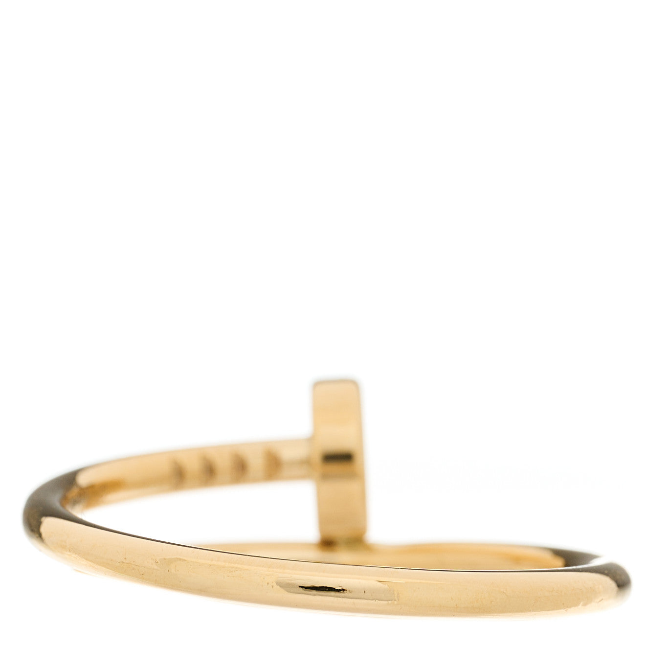 18K Yellow Gold Small Juste Un Clou Ring 55 7.25