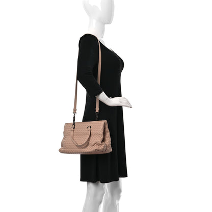 Bottega Veneta Nappa Intrecciato Accordion Nude 2 of 10