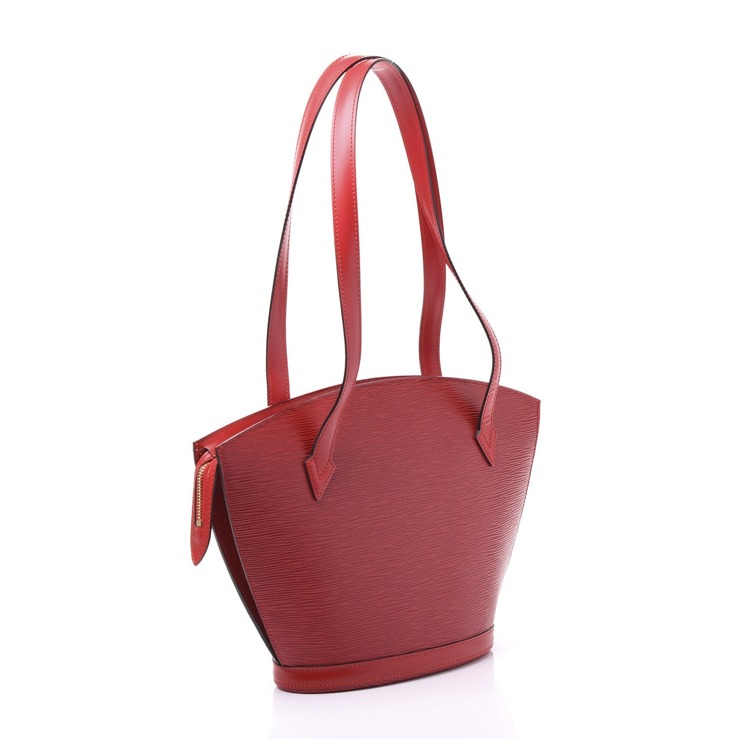 Epi Saint Jacques PM Long Straps Red